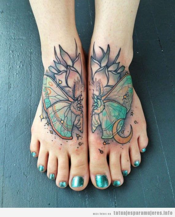 Tatuajes para mujeres en el pie: + 45 diseños para llevar los pies descalzos siempre
