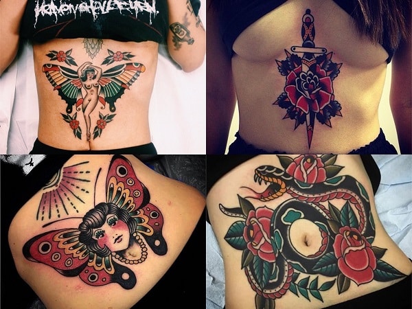 Tatuajes en el abdomen para mujer: +20 diseños de flores, mandalas, animales y palabras