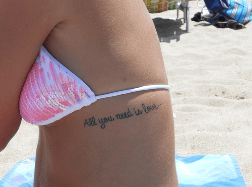 Tatuajes con frases de amor 16