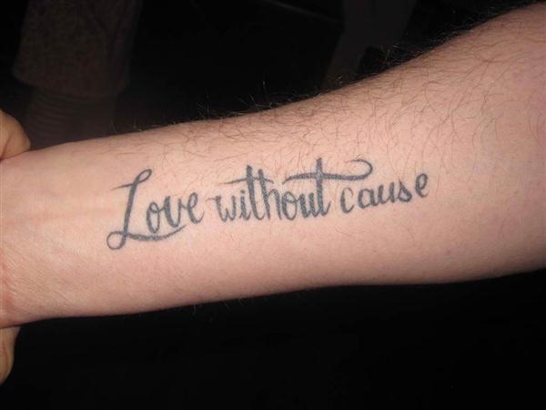 Tatuajes con frases de amor