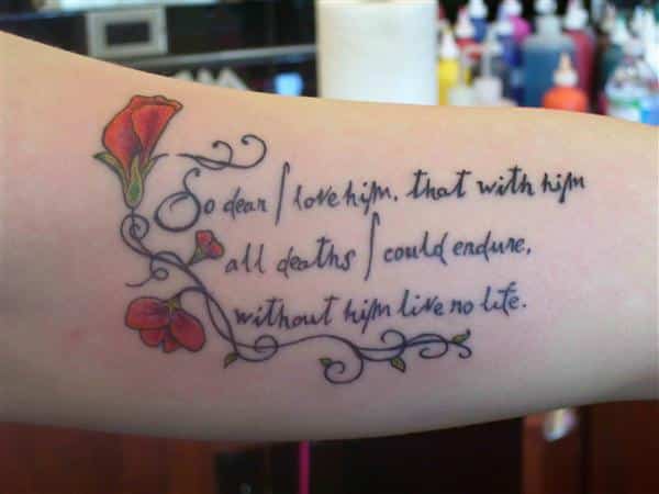 Tatuajes con frases de amor 2