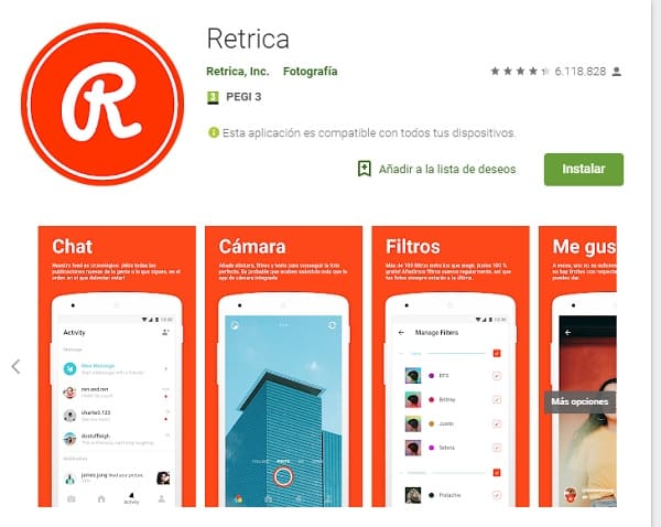 Retrica App