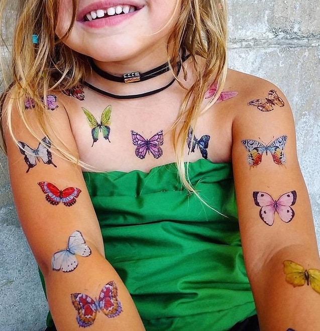 Tatuajes temporales para niños o calcomanías