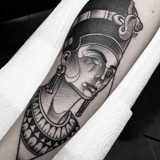 Tatuaje Nefertiti