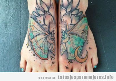 Tatuajes para mujeres en el pie: + 45 diseños para llevar los pies descalzos siempre