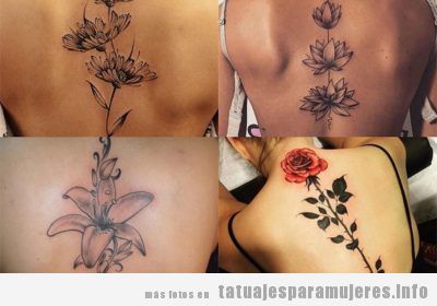 Tatuajes en el Centro de la Espalda para mujer: 40 Diseños Femeninos y Perfectos para ti