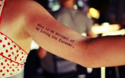 + 20 Tatuajes con frases de amor