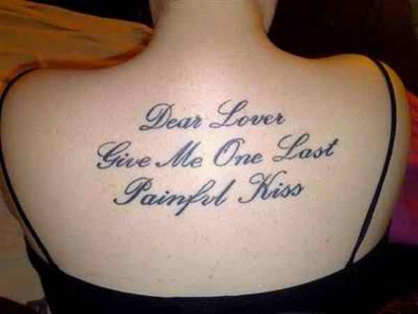 Tatuajes con frases de amor 13